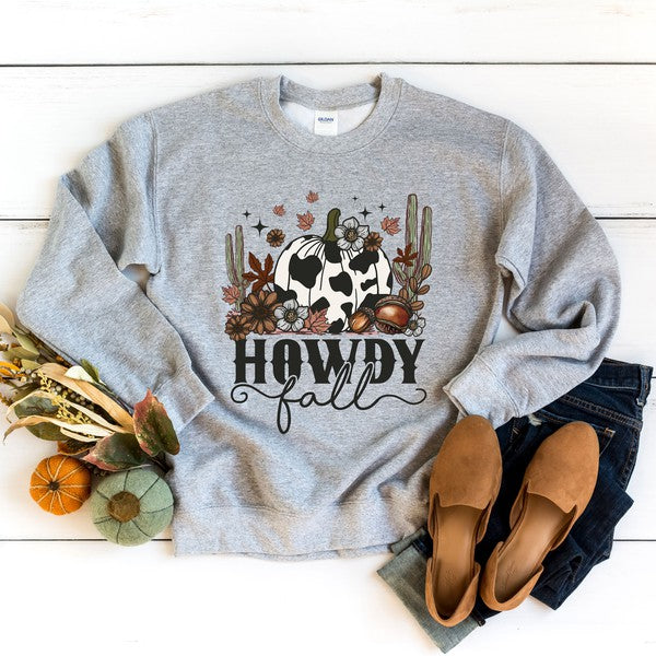 HOWDY FALL Graphic Sweatshirt