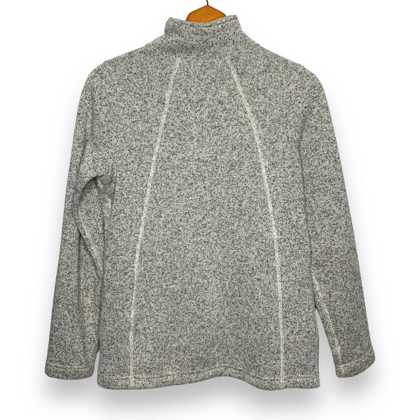 Crescent full zip sweater fleece jacket SZ S