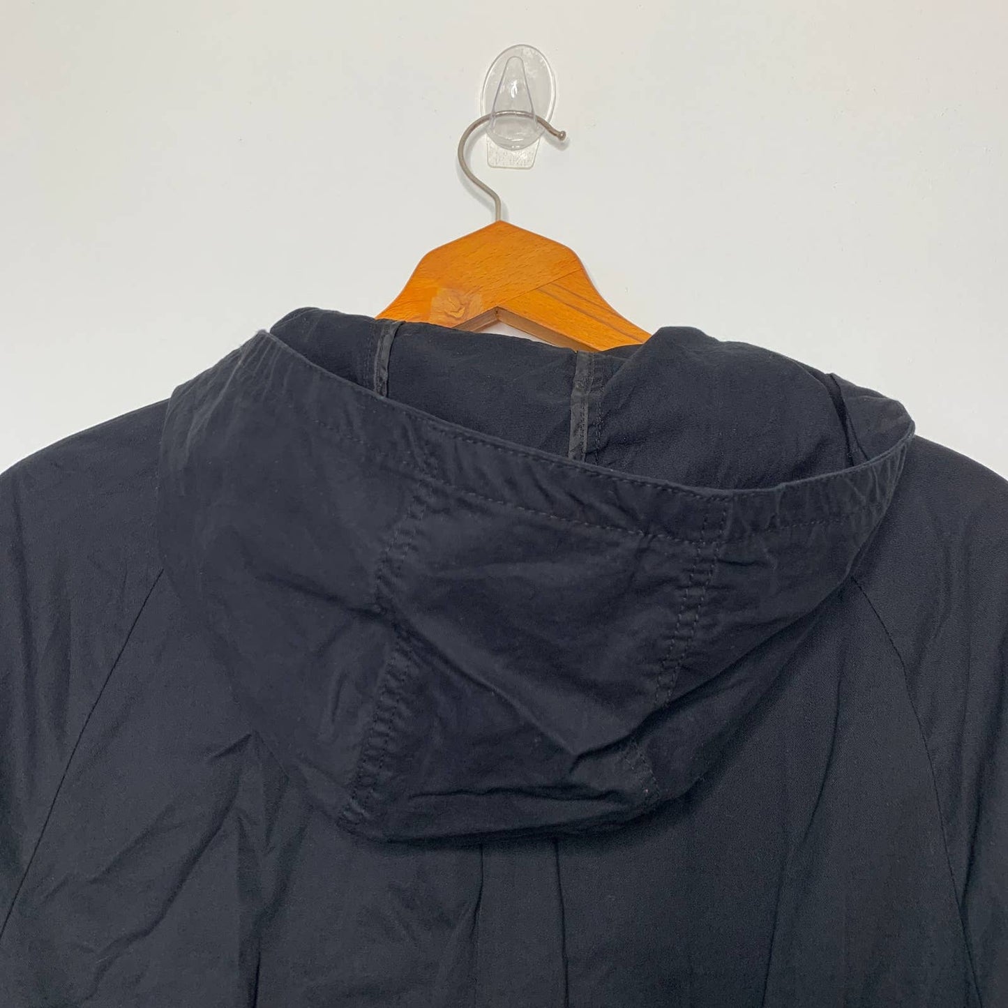 Hooded military style utility jacket SZ S