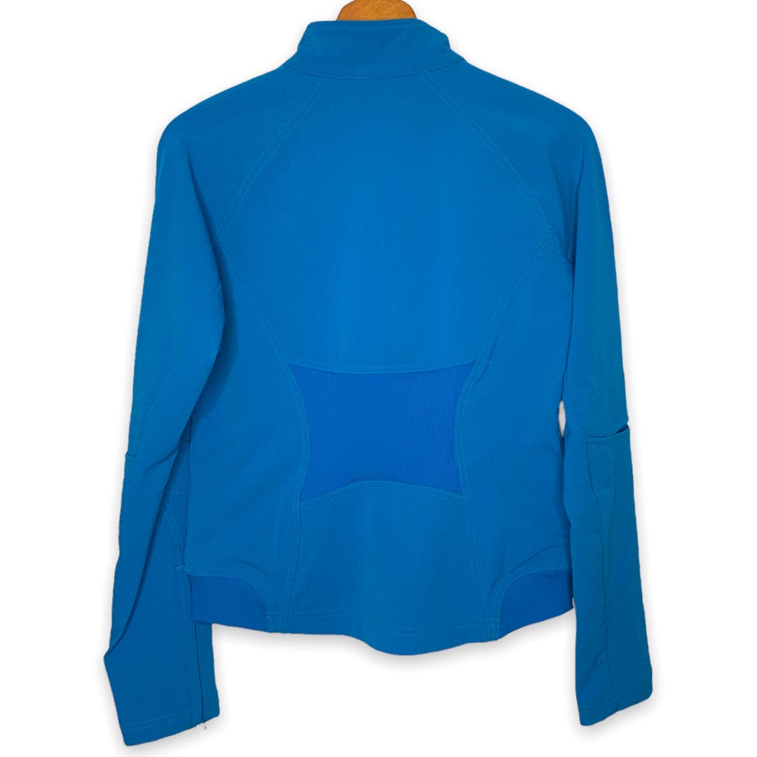 Sphere Dry blue zip up windbreaker jacket SZ S