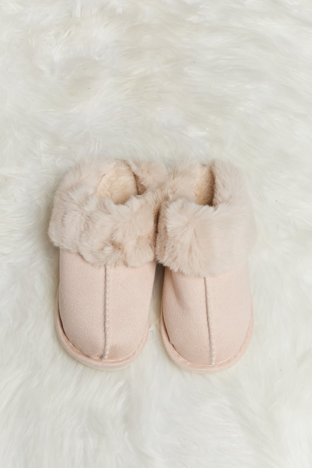 Fluffy Faux Fur Slippers