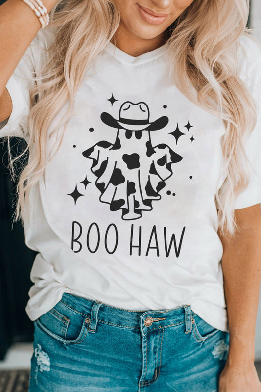 BOO HAW Ghost Graphic Tee