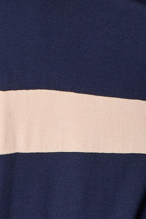 Striped Color Block Cardigan (S-3X)