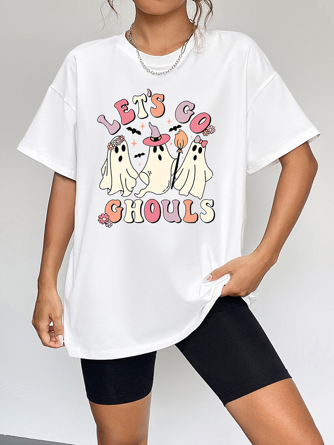 LET'S GO GHOULS Graphic Tee