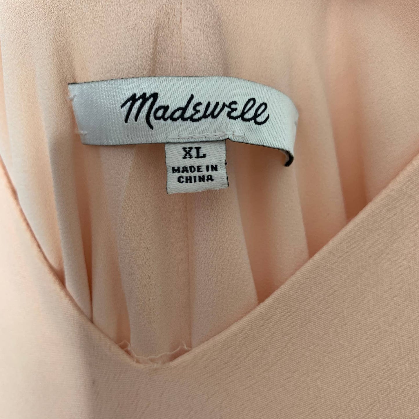 Magnolia blush pink tie back maxi dress SZ XL
